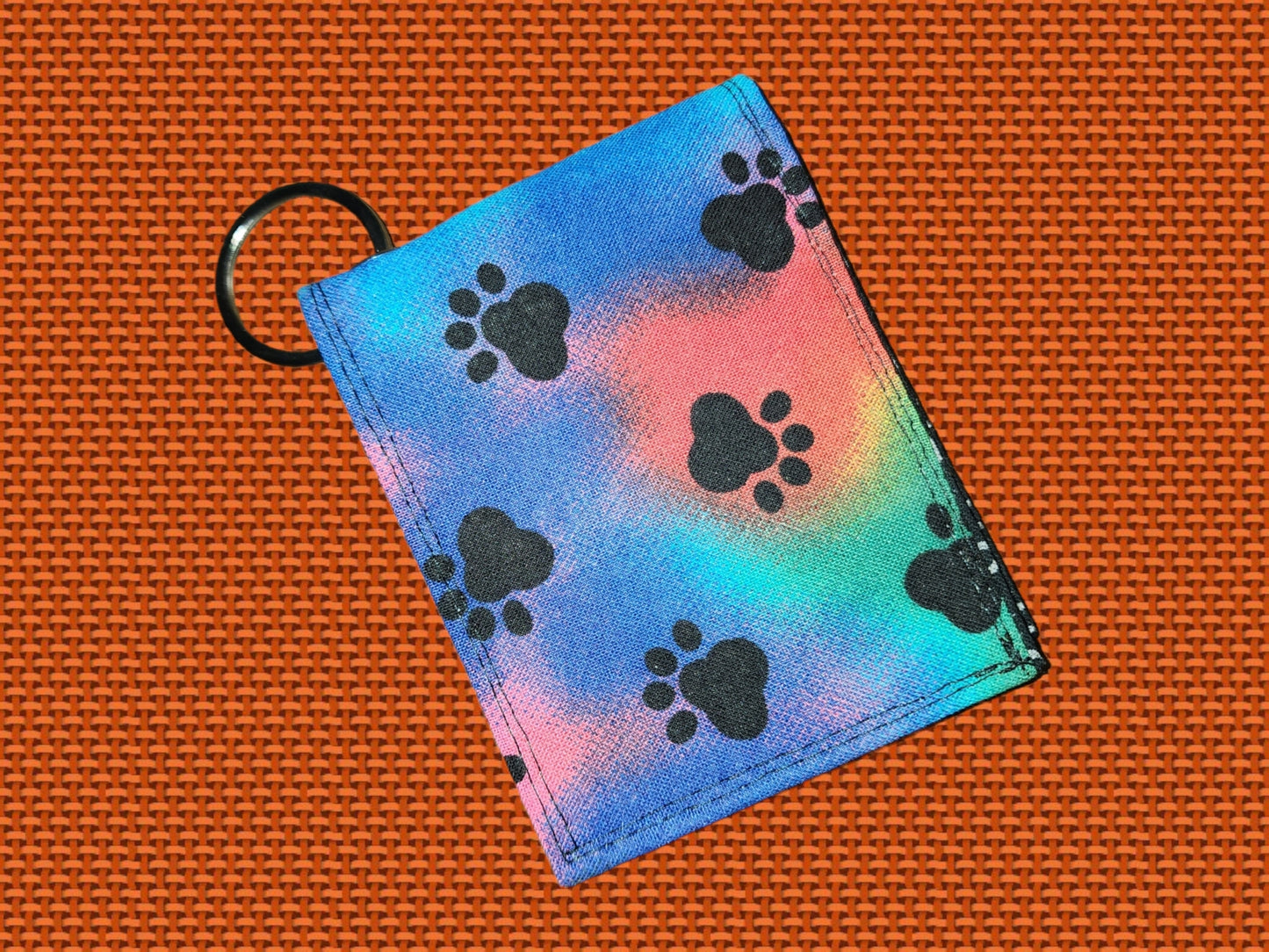 Key Chain Wallet - Paws