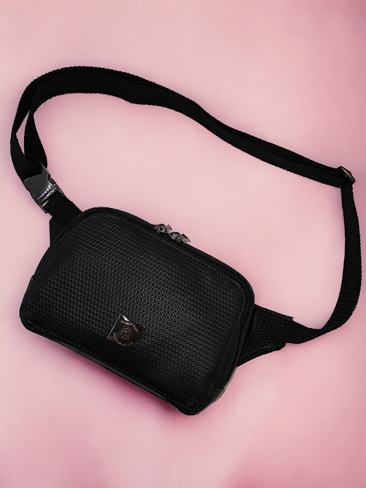 The Louise Waist Pack - Black Trax